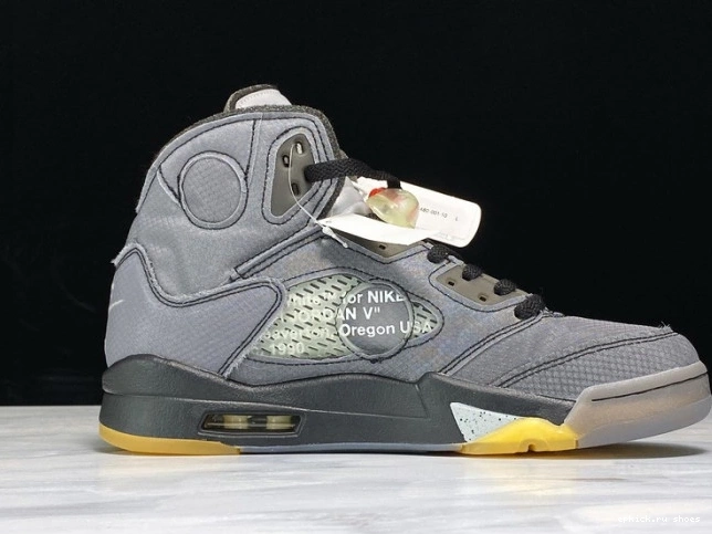 Cheap x Black Off-White CT8480-001 Jordan 5 Air 0725
